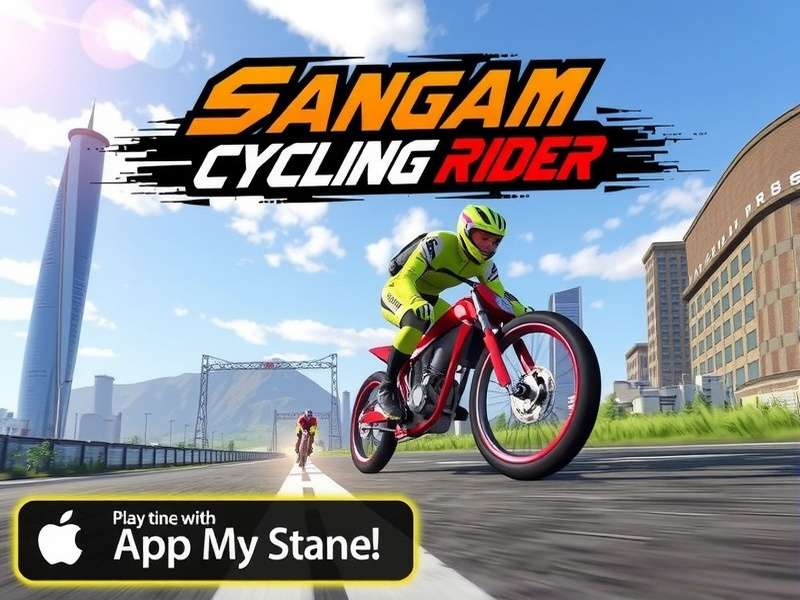 Sangam Elite Cycling Rider Gameplay